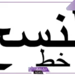 الخط من مميزات خط النسخ- أنواع خط النسخ