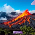مادة تخرج من البركان فما هي؟ خصائص البراكين
