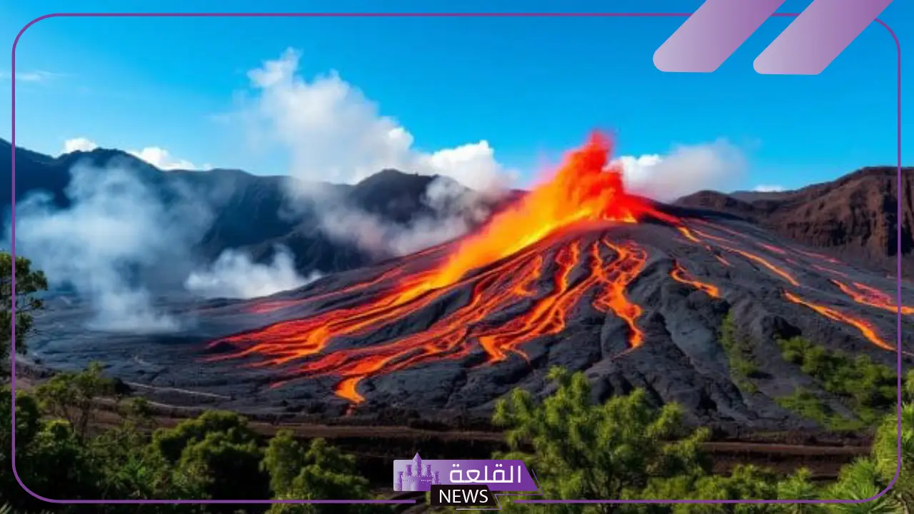 مادة تخرج من البركان فما هي؟ خصائص البراكين