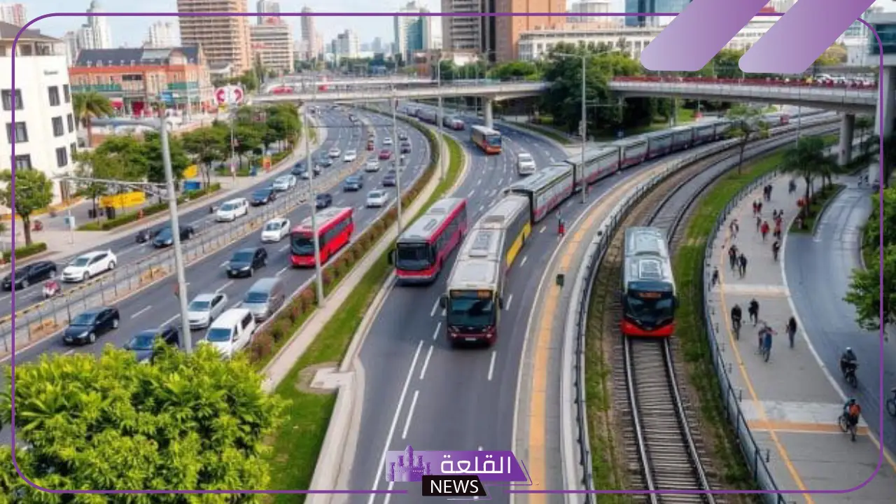 بحث عن الطرق والمواصلات كامل مكتوب