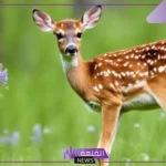 ما اسم صغير الغزال وما اسم صوته؟