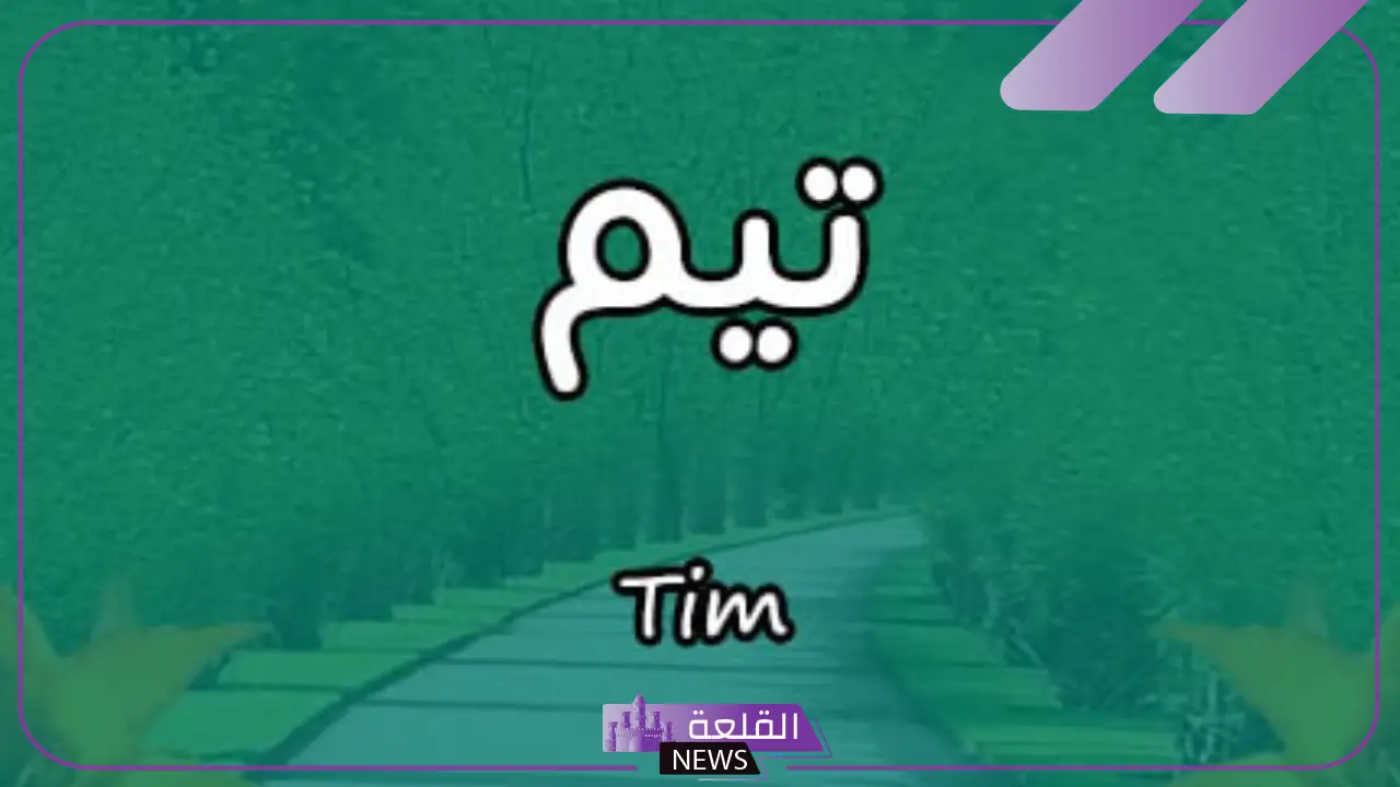 ما معنى اسم تيم؟ الصفات الشخصية لحامل اسم تيم ودلعه