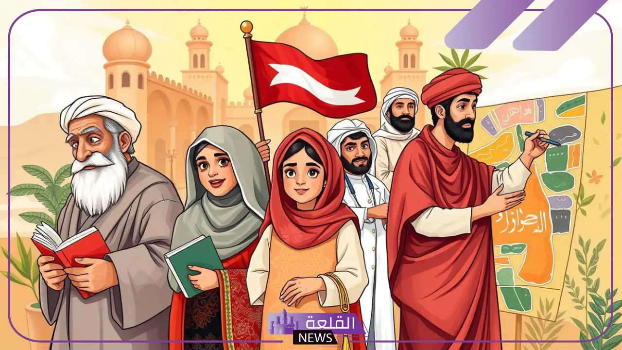 البحث عن شخصيات عربيه تميزت بصفات معينه ايجابيه او سلبيه