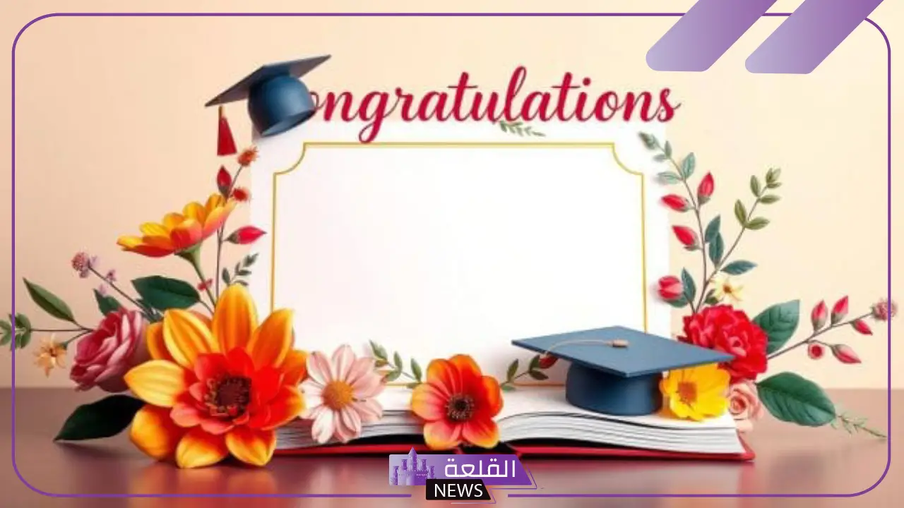 نموذج رسالة تهنئة بالنجاح والتفوق في الدراسة.. عبارات تهنئة بالنجاح قصيرة نموذج رسالة تهنئة بالنجاح والتفوق في الدراسة.. عبارات تهنئة بالنجاح قصيرة