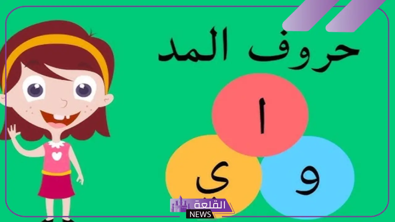 من حروف المد هي: حرف المد والحرف الممدود