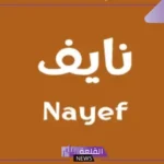 معنى ودلع وصفات اسم نايف.. عيوب نايف ومميزاته