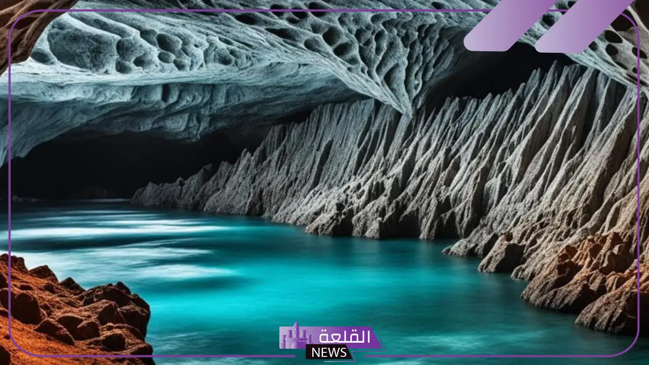 تتشكل معظم الكهوف الجوفيه بفعل الماء على الصخور