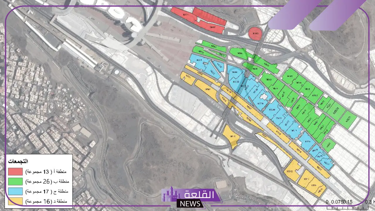 خريطة منى جميع المناطق.. مشعر منى من مناسك الحج خريطة منى جميع المناطق.. مشعر منى من مناسك الحج