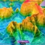 تتقارب خطوط الكنتور في المناطق عالية الارتفاع